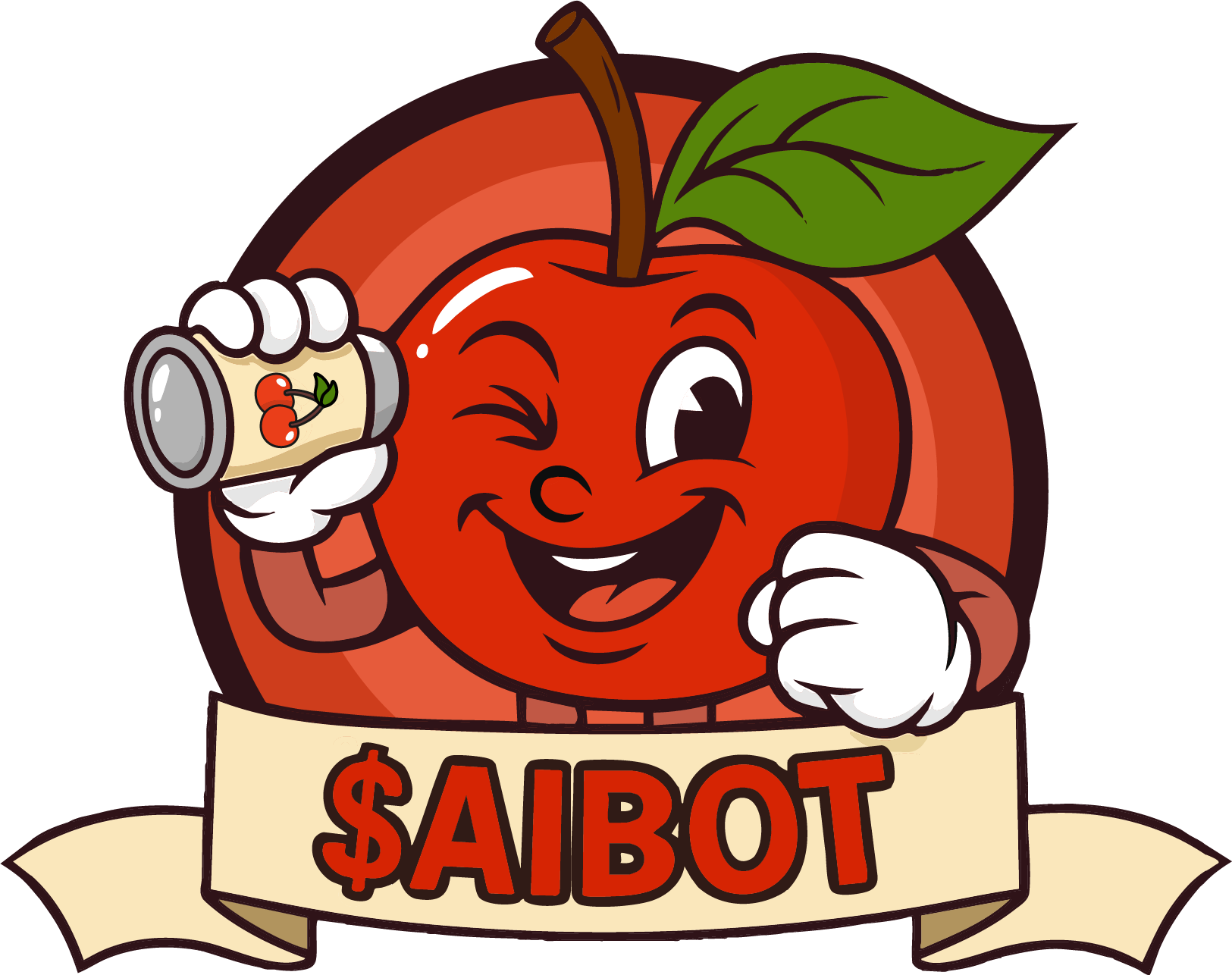 Cherry mascot
